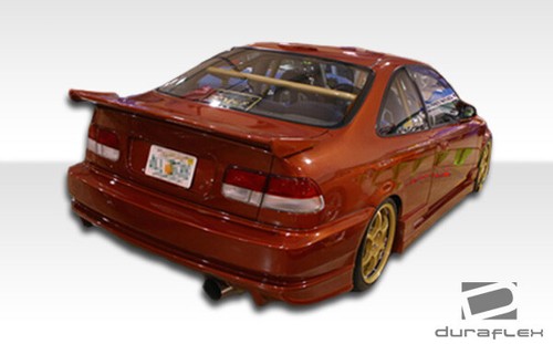 96-00 Honda Civic 2DR Bomber Duraflex Side Skirts Body Kit!!! 101719 - 第 5/10 張圖片