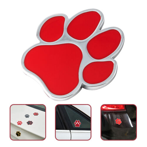 Creative Car Sticker Metal Paw Decal Novelty Hood Decals Car Window Decal - Picture 1 of 12