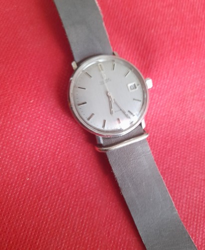 Rare!!! OMEGA DE VILLE 166.033 Linen Gray Dial Mens Automatic Watch _3232 - Picture 17 of 17