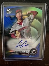 2022 TOPPS BOWMAN PLATINUM ANDREW ABBOTT  TOP PROSPECTS BLUE AUTO /150