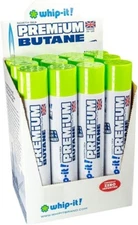 12 Whip it Premium Butane Zero Impurities 420ML Made in UK World's Purest Butane