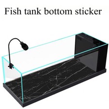Self-adhesive HD Fish Tank Bottom Background Sticker DIY Aquarium Bottom Decor