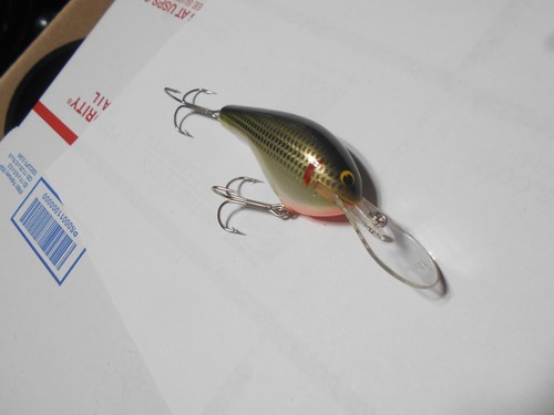 VINTAGE RARE COLOR BAGLEY GASH GEORGIA SHAD BAGLEY DIVING 111 - Picture 12 of 12