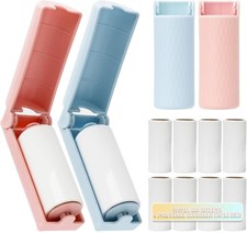 16 Pack Travel Lint Roller with 360 Sheets, Mini Portable Lint Remover