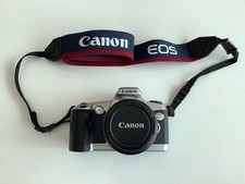 Canon EOS Kiss 200mm Telephoto Lens Tested AF MF Silver Color