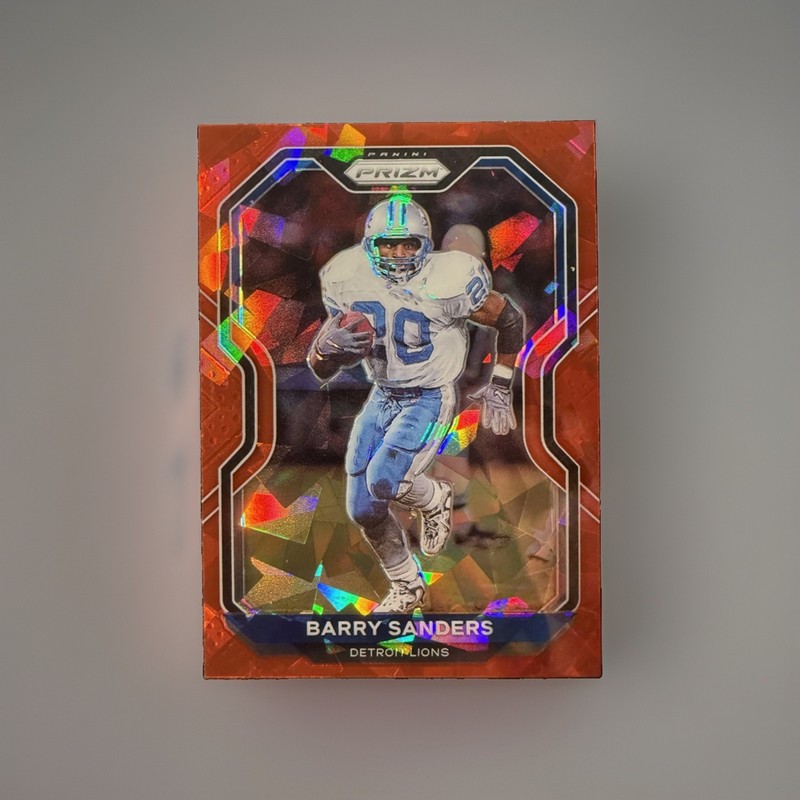 2020 Panini Prizm Barry Sanders Red Ice #204