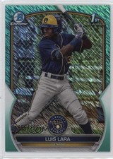 2023 Bowman Chrome Prospects Aqua Shimmer Refractor /125 Luis Lara #BCP-100 0z4u