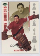 2003-04 Original Six Detroit Red Wings Inserts Trophy Winners Glenn Hall HOF 5r8