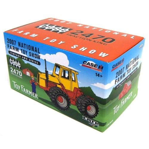 1/64 Limited Edition Case 2470 4WD, 2007 National Farm Toy Show ZFN16168A - Picture 1 of 3