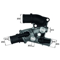 Mahle TI12080D Thermostat KüHlmittel FüR Fiat Punto 176 1.7 TD 63/69 PS 46459502