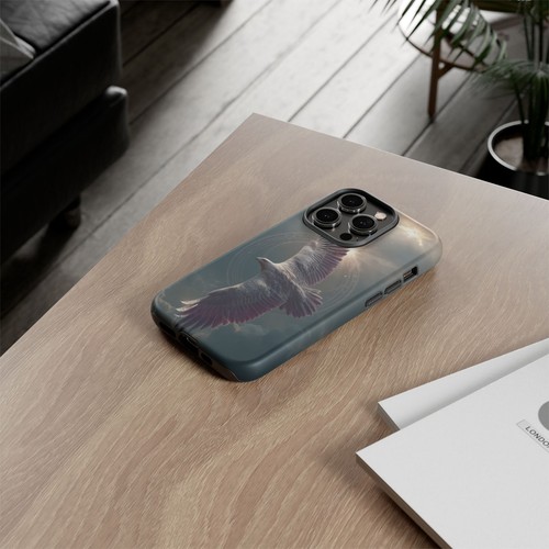 Eagle Soaring Dark Purple Wings Phone Case for iPhone, Samsung Galaxy, Pixel - 第 69/239 張圖片