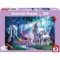 Puzzle Einhornstute Mit Fohlen 200 Teile Kinderpuzzle Von Schmidt Spiele Neu