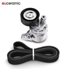 Engine Serpentine Belt Drive Belt Tensioner for 2014-2020 Nissan Rogue 2.5L