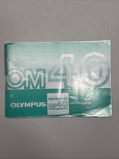 Olympus OM-40 Program Käyttöohje #E3