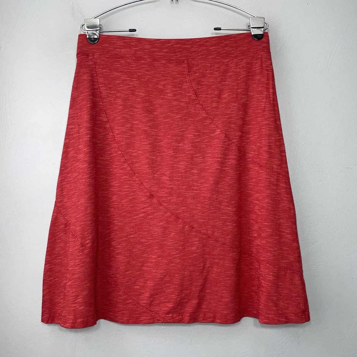 Horny Toad Escapade Skirt Size Small Red Organic Cotton Knit Eco Horny Toad Escapade Skirt Size Small Red Organic Cotton Knit Eco
