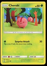 Cherubi (Asako Ito Crochet) 10/156 Regular Pokemon TCG SM - Ultra Prism LP on eBay