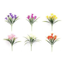 Artificial Wildflower Bouquet with Six Vibrant Colours for Various De