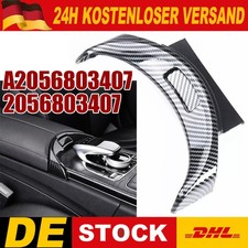 A2056803407 F&uuml;r Mercedes C Class W205 W253 Kohlefaser Mittelkonsole Trimmen  DE
