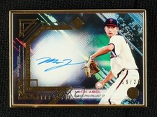 2021 Bowman Transcendent Collection Image Variation 19/20 Mick Abel Auto 1s8m