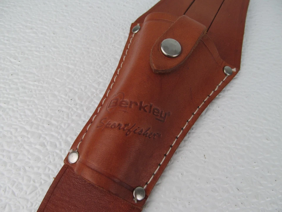 Bolsa funda cinturón cuero marrón Berkley Sportfisher solo para alicates Foto 2 de 4