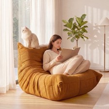 Large Bean Bag Chair Reading Fireside Sofa Lazy Floor Sofa Couch for Living Room