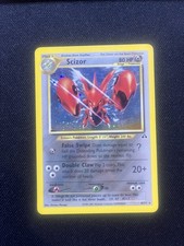 Pokémon TCG Scizor Neo Discovery 10/75 Holo Unlimited Rare Card on eBay