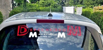 Memento Mori Aufkleber zb  Depeche Mode World Tour Aufkleber 3 farbig 70cm!