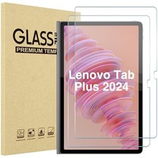 2 Pack Tempered Glass Screen Protector for Lenovo Tab Plus 11.5 Inch 2024