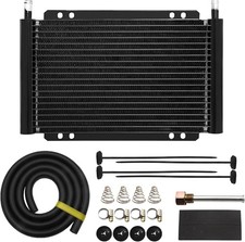 Aluminum transmission cooler kit,Cooling protection, Improving car performanc...