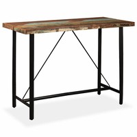 Rustikaler Bartisch Aus Massivem Altholz 150X70X107 Cm Stehtisch