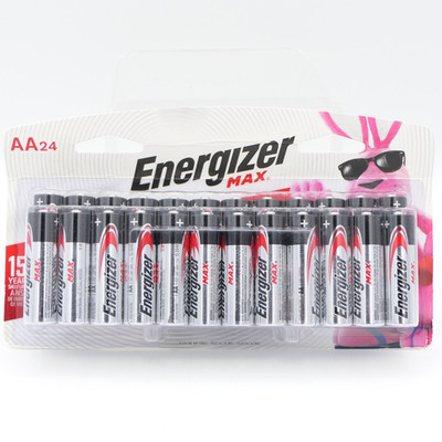 Energizer Max AA Alkaline Batteries 24 Ct Multipack Exp 12/2040 Sealed Pack