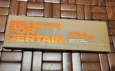 Beauty For Certain Soft to Sculpted Contour Palette Sand Clay Stone 0.37oz