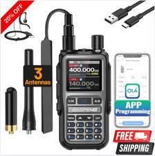 Long Range Walkie Talkie 100 Mile Two Way Radio Charge Headset Waterproof