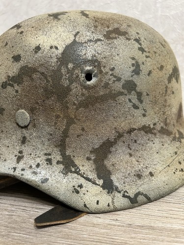 Helmet M40  German Helmet M35 WW2 Combat helmet M 40  WWII size 64 - Afbeelding 6 van 15