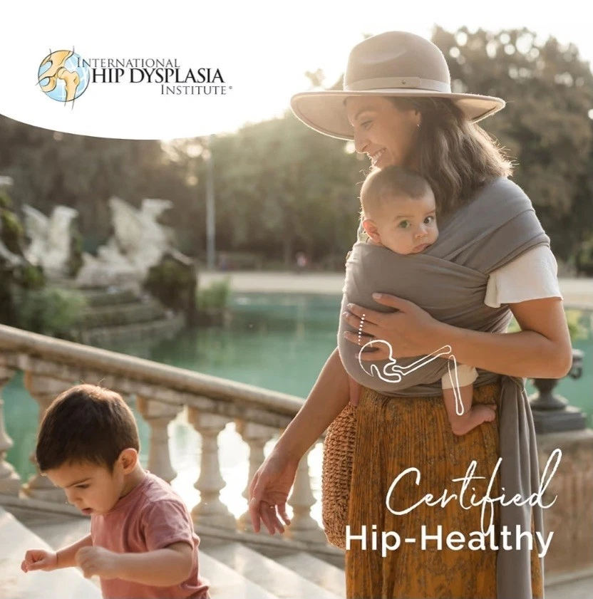 НОВАЯ классическая серая детская переноска Boba Wrap для новорожденных — 35 фунтов - Изображение 3 из 4