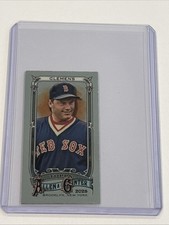 2025 Topps Allen & Ginter Roger Clemens Base Chrome Mini Boston Red Sox Card #43