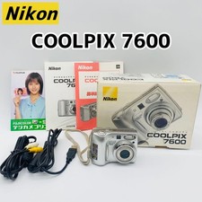 Nikon COOLPIX 7600 Digital Camera Silver Used Tested From Japan