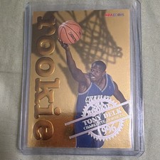 NBA Hoops 1997 Tony Delk Rookie #7 OF 30 Charlotte Hornets Basketball Card. rookie card picture