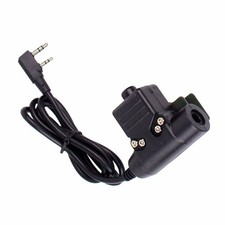 U94 PTT Adapter For REAL STEAL RS Headsets For KENWOOD Plug Replace Parts