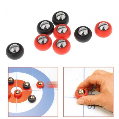 8x Shuffleboard-Pucks-Set, Tischspiel-Pucks, Curling-Zubehör, Ausrüstung,