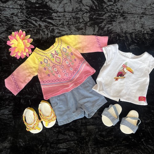 American Girl Lea's Bahia Outfit + More for 18" Doll Lea Clark Retired