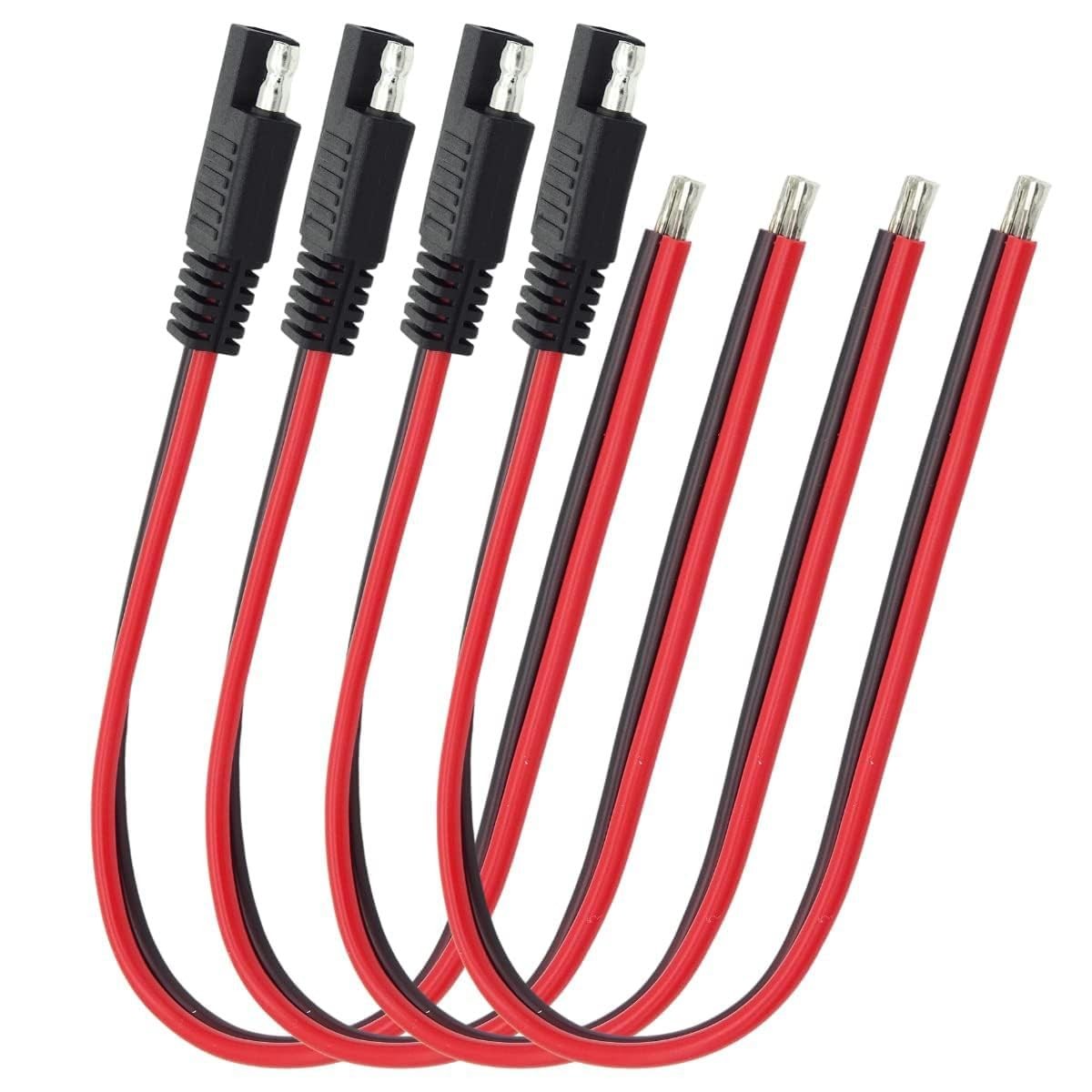 Antianxia 4PCS SAE Connectors 14AWG 12-inch 12 inches, 14 awg wire connectors . Available Now for $13.35