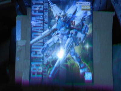 New Bandai MG 1/100 F91 Gundam F91 E.F.S.F. Prototype Attack Use Mobile Suit 2.0