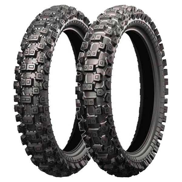 COPPIA GOMME BRIDGESTONE 90/100-21 B.CROSS X20 + 90/100-16 B.CROSS X30 M - Immagine 6