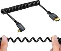 Micro Hdmi Auf Hdmi Kabel 90 Grad Winkel, Micro Hdmi Stecker Zu Hdmi Stecker