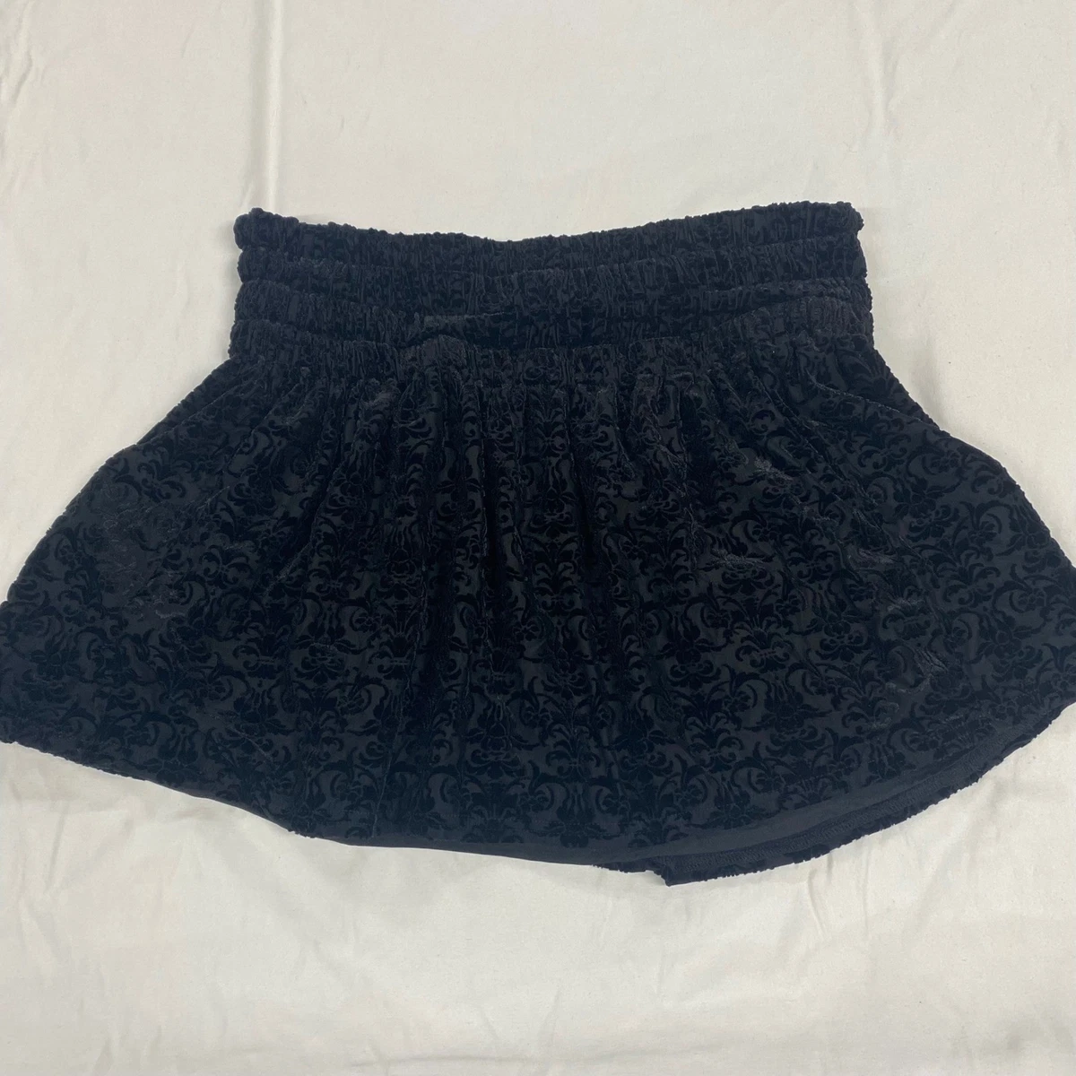 Jupe Kimchi Blue Femme Rayons XS - Imprimé Zébré Noir - Très Bon état