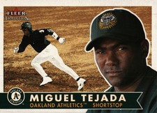 2001 Fleer Tradition #76 Miguel Tejada