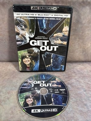 GET OUT 4K Ultra HD Disc Only (No Blu-Ray Or Digital) Horror Movie