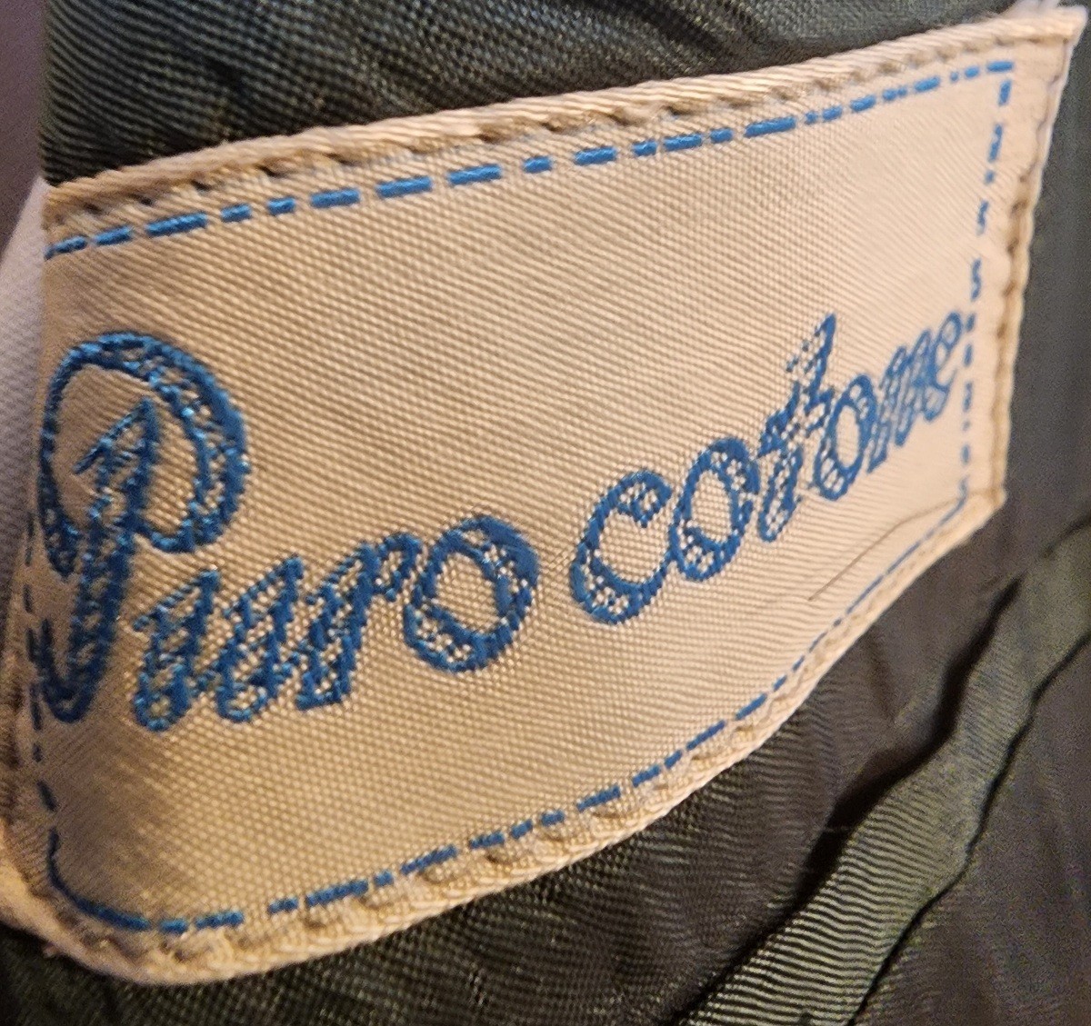 Mens Olive Solid 2 Button Single Breasted Italian… - image 3