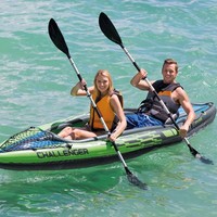Aufblasbares Kajak Aufblasbares Boot Ruderboot Paddelboot Schlauchboot Intex